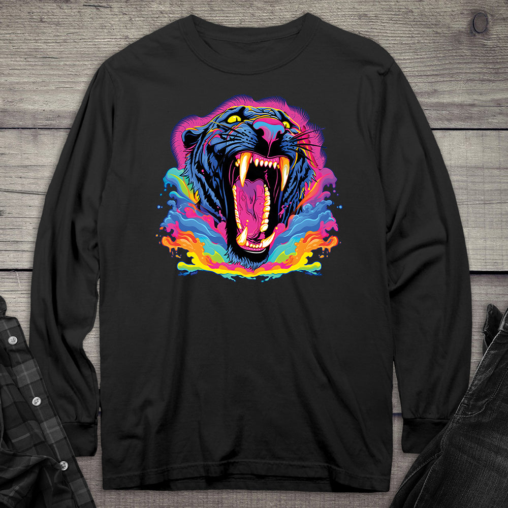 Colorful Panther Long Sleeve Tee