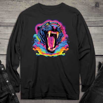 Colorful Panther Long Sleeve Tee