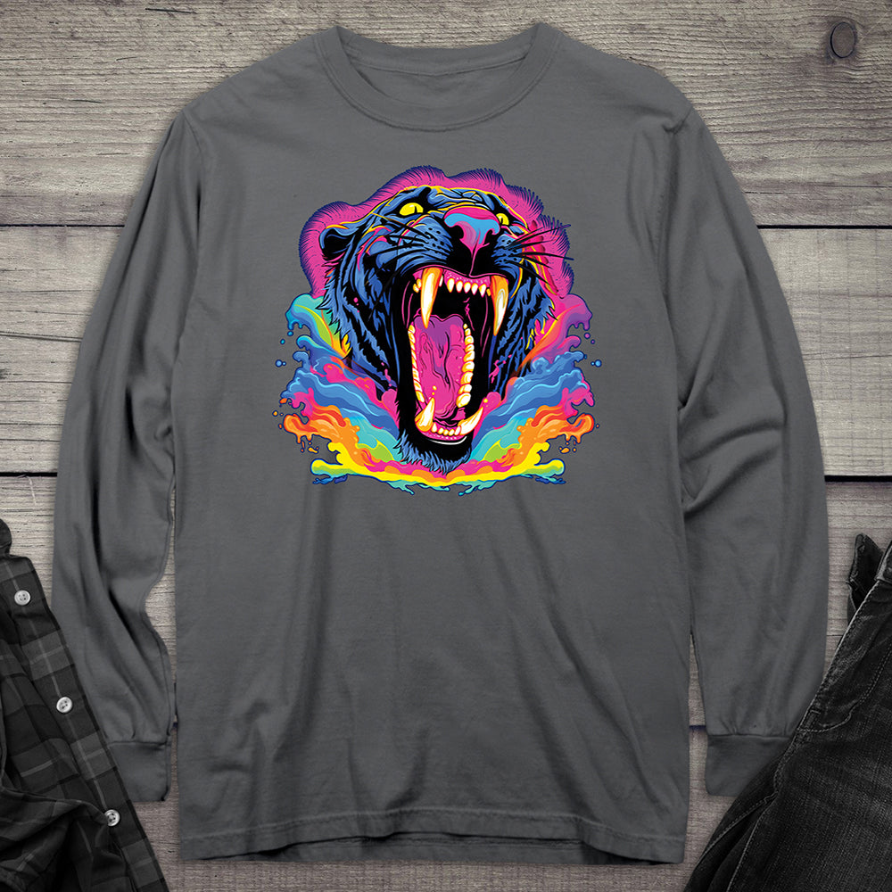 Colorful Panther Long Sleeve Tee
