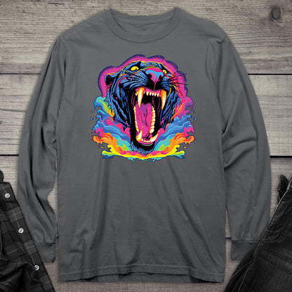 Colorful Panther Long Sleeve Tee