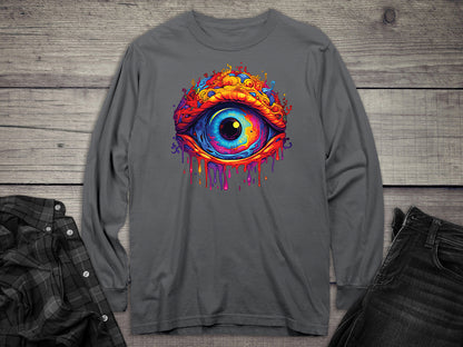 Trippy Eye Long Sleeve Tee