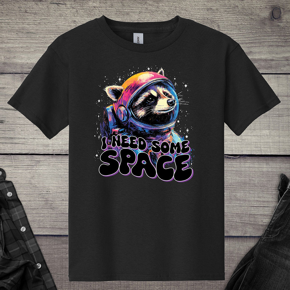 I Need Space Raccoon Youth T-Shirt