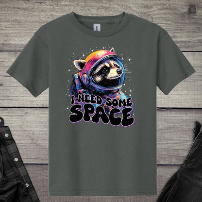 I Need Space Raccoon Youth T-Shirt