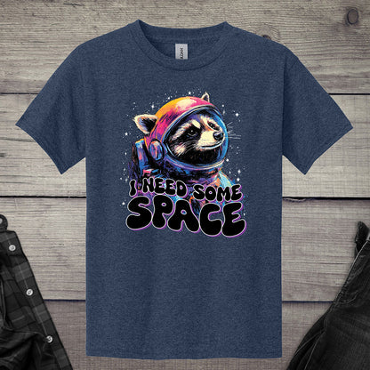 I Need Space Raccoon Youth T-Shirt