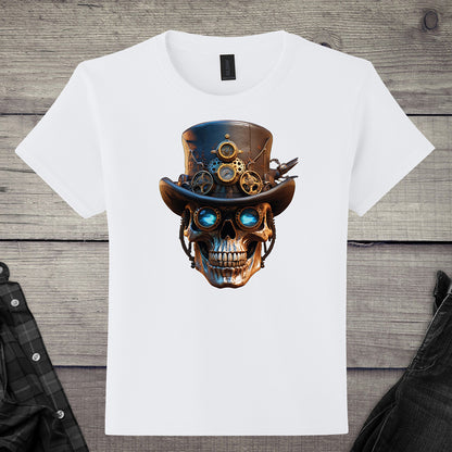 Steampunk Skull Youth T-Shirt