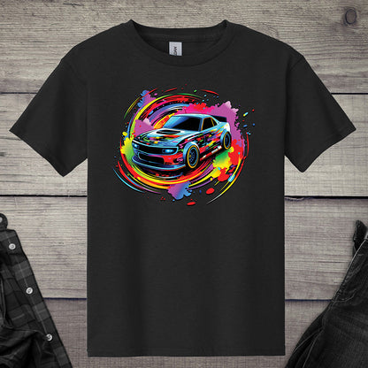 Car Swirl Youth T-Shirt