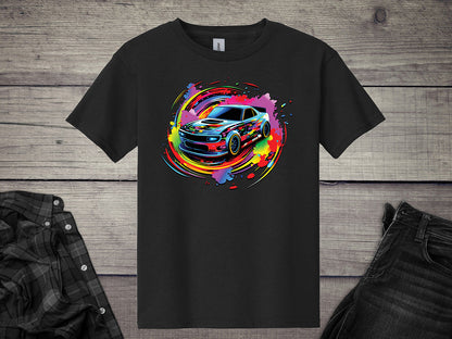 Car Swirl Youth T-Shirt