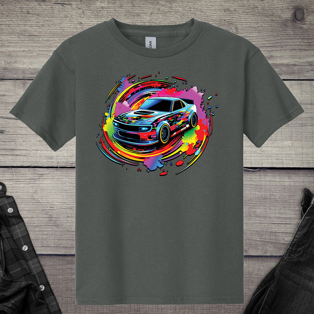 Car Swirl Youth T-Shirt