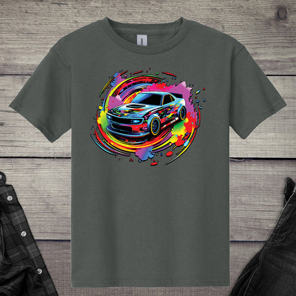 Car Swirl Youth T-Shirt