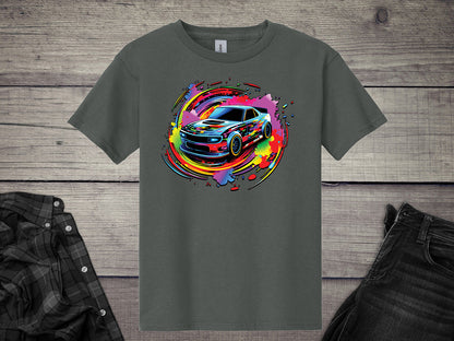 Car Swirl Youth T-Shirt