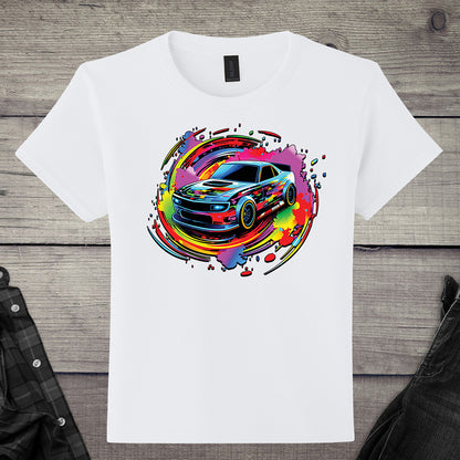 Car Swirl Youth T-Shirt