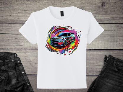 Car Swirl Youth T-Shirt
