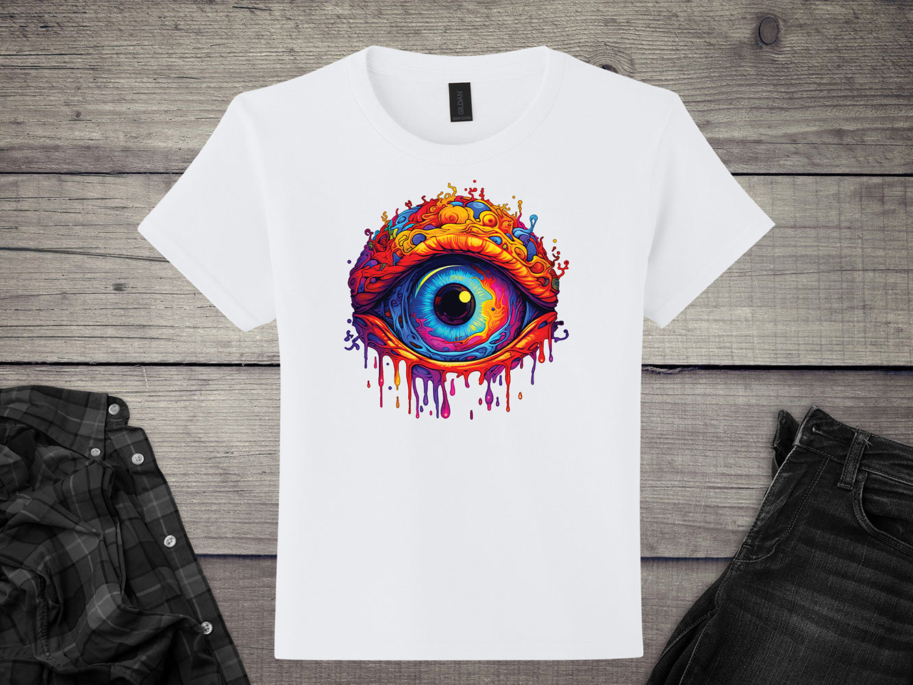 Trippy Eye Youth T-Shirt