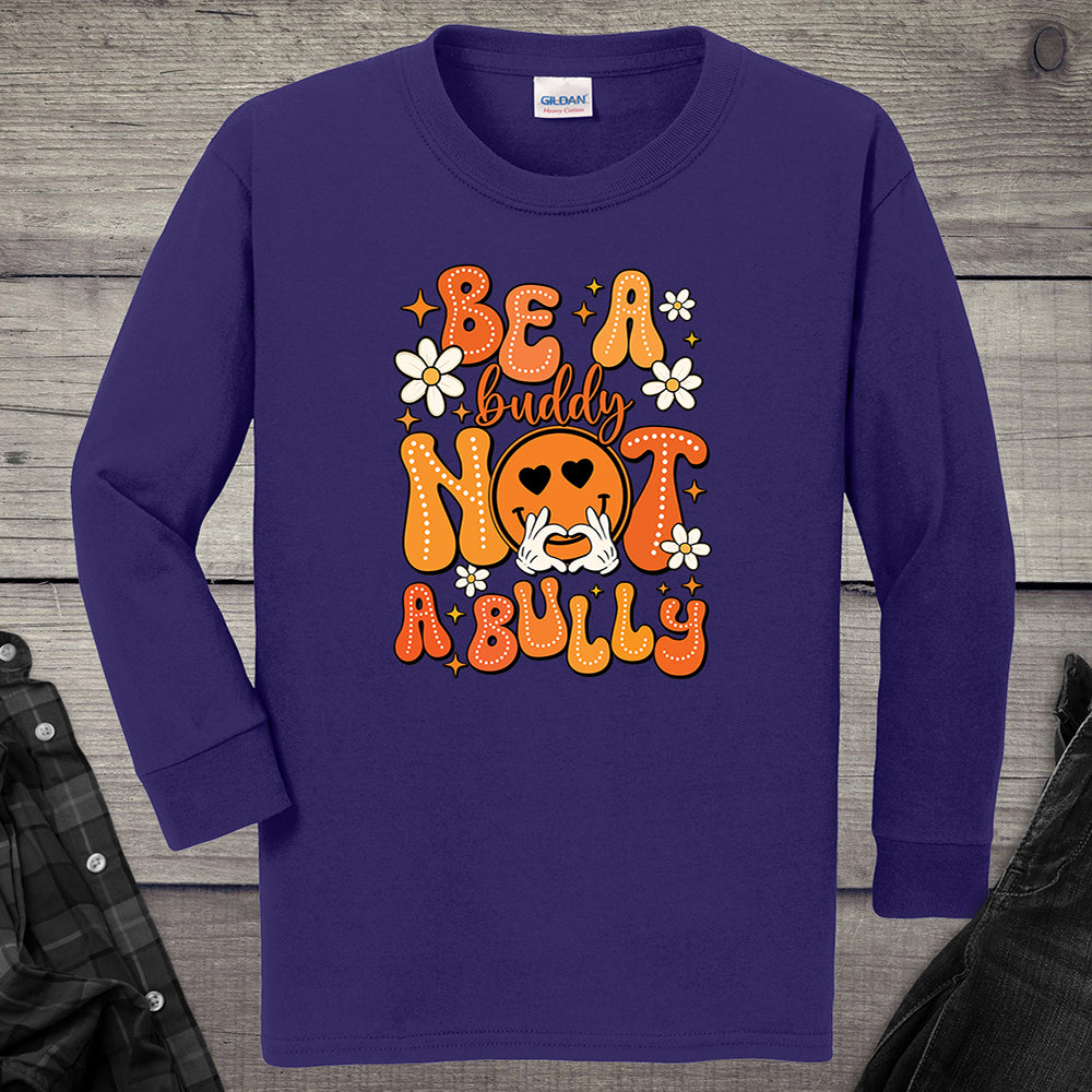 Be A Buddy Youth Long Sleeve Tee