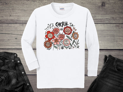It’s Okay Youth Long Sleeve Tee