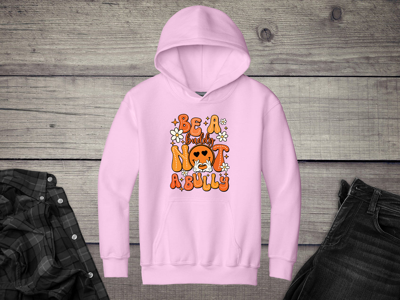 Be A Buddy Youth Hoodie