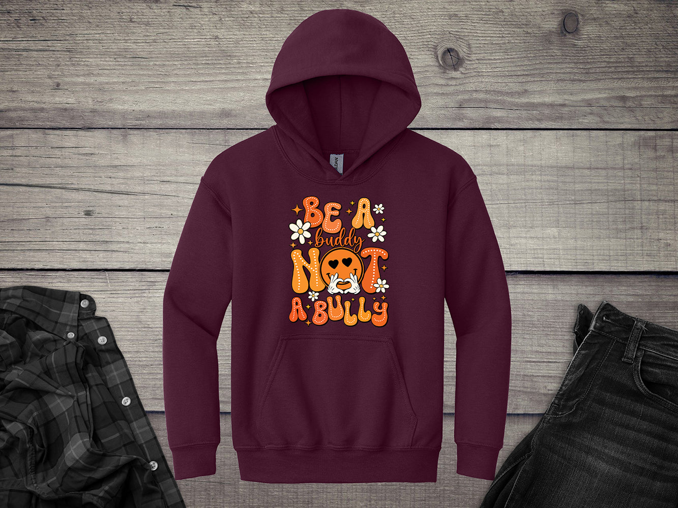 Be A Buddy Youth Hoodie