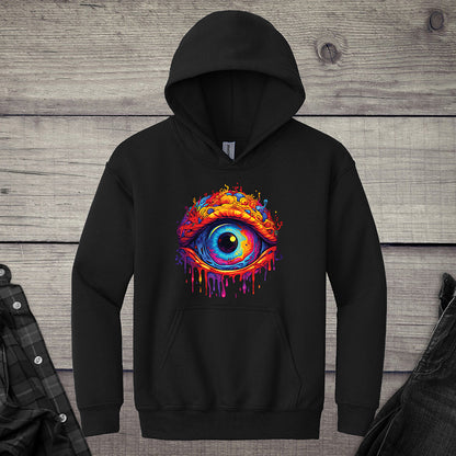 Trippy Eye Youth Hoodie