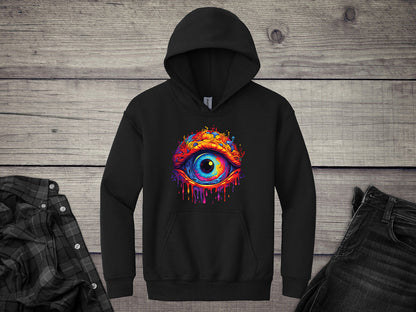 Trippy Eye Youth Hoodie