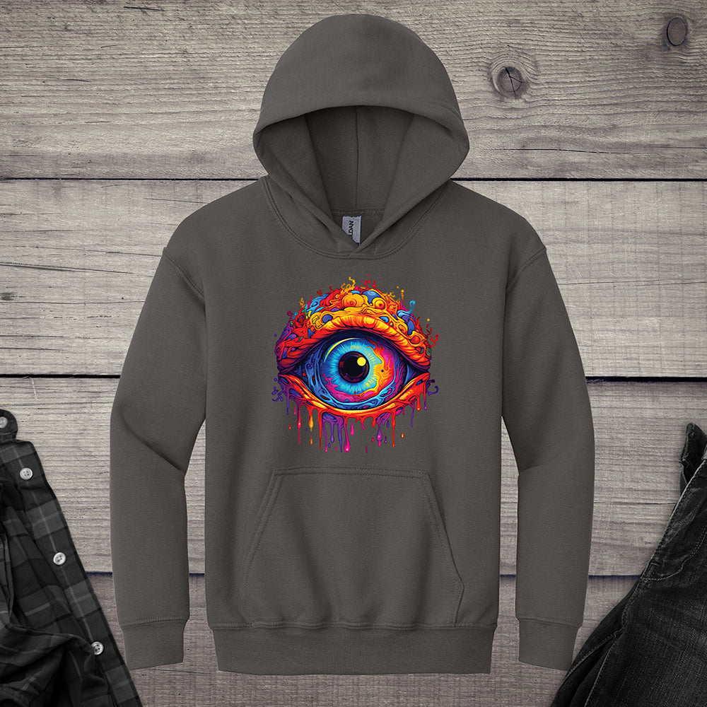 Trippy Eye Youth Hoodie