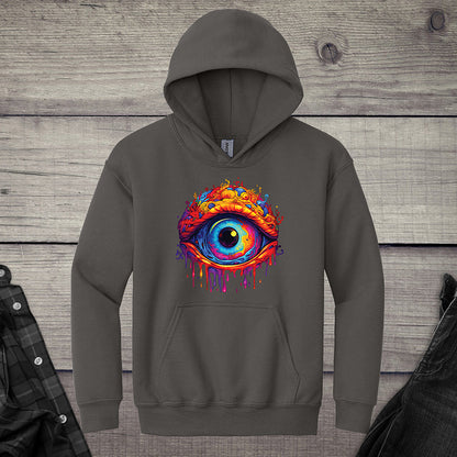 Trippy Eye Youth Hoodie