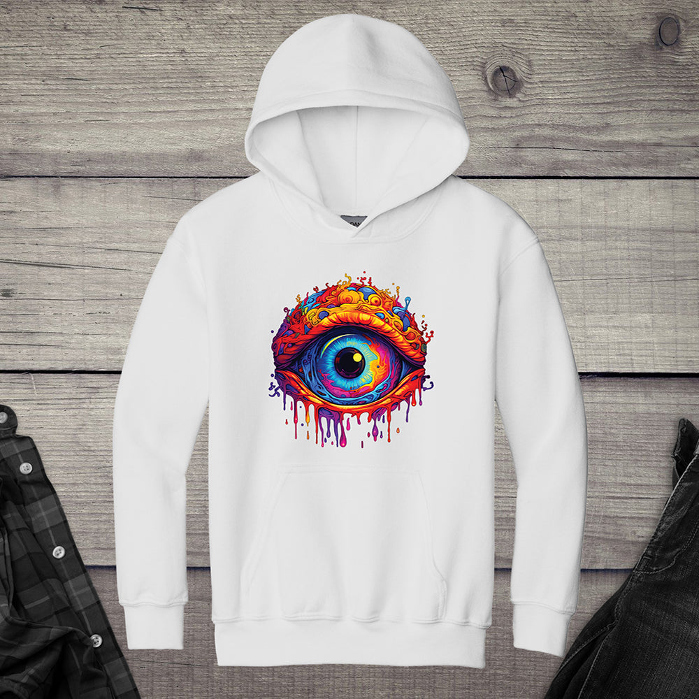 Trippy Eye Youth Hoodie