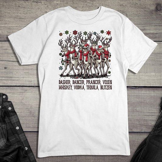 Reindeer Drinking T-Shirt
