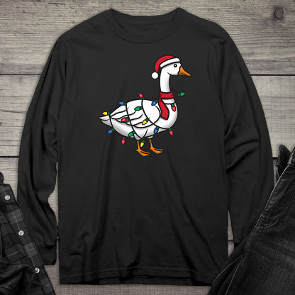 Christmas Goose Long Sleeve Tee