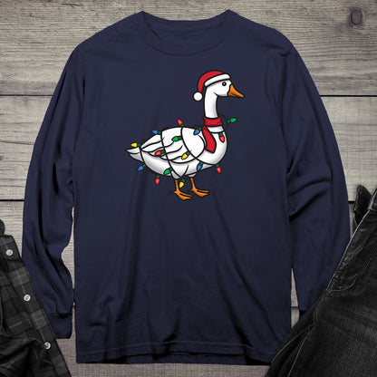 Christmas Goose Long Sleeve Tee