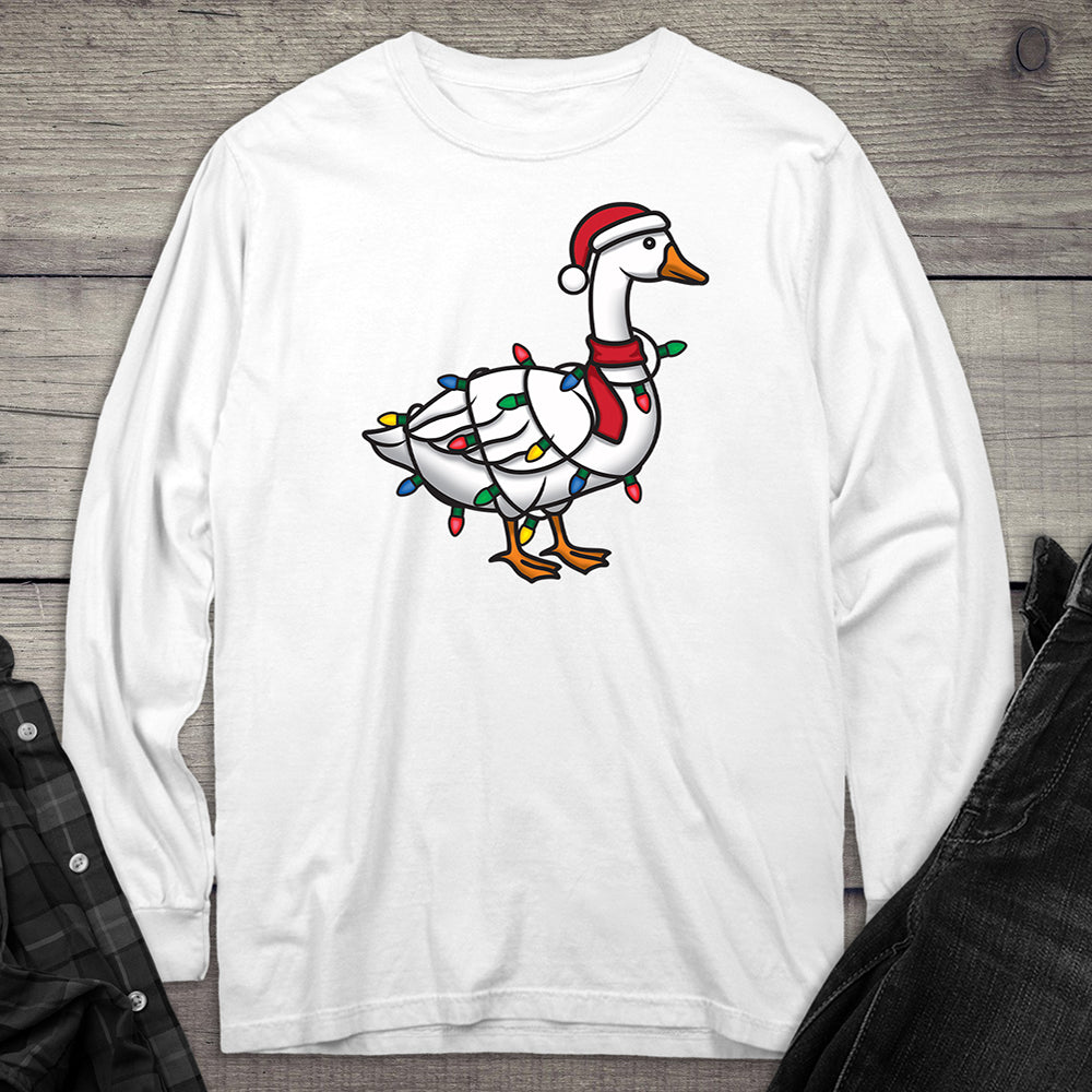 Christmas Goose Long Sleeve Tee