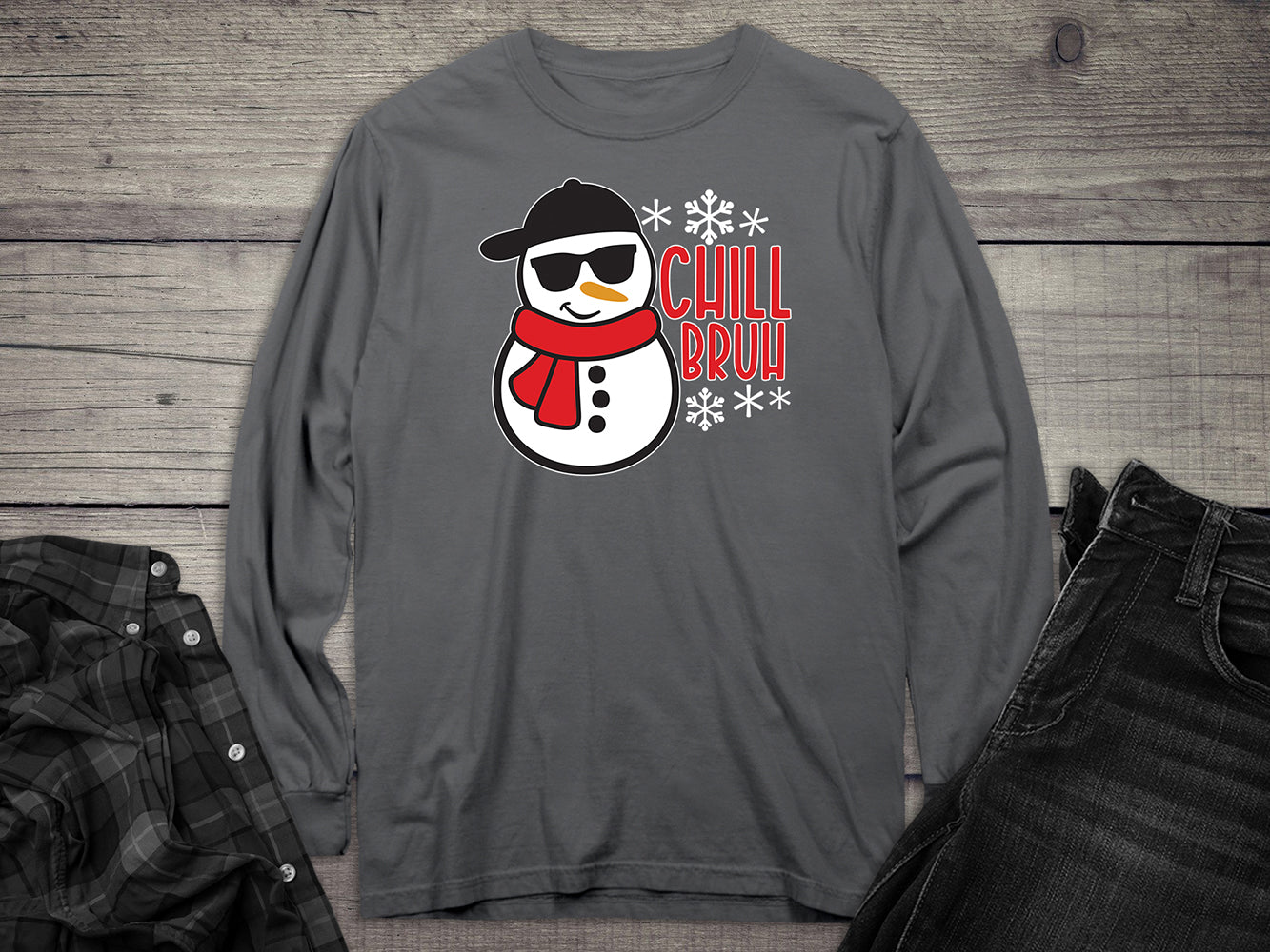 Chill Bruh Long Sleeve Tee