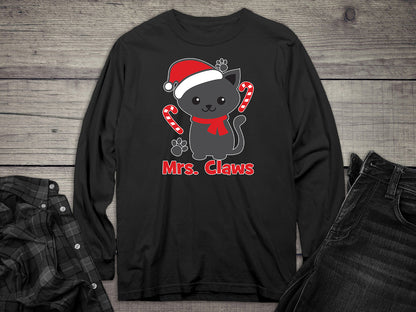 Mrs. Claws Long Sleeve Tee
