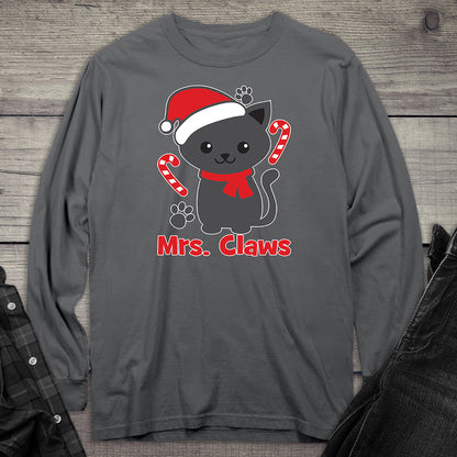 Mrs. Claws Long Sleeve Tee