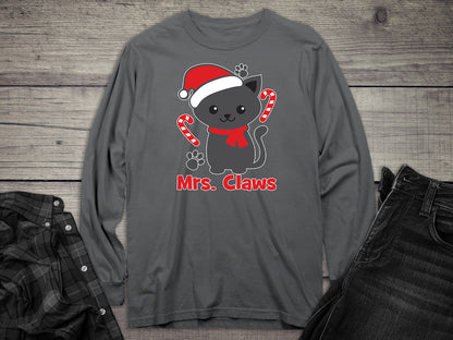 Mrs. Claws Long Sleeve Tee