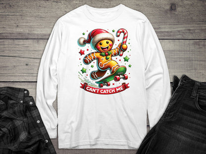 Can’t Catch Me Long Sleeve Tee