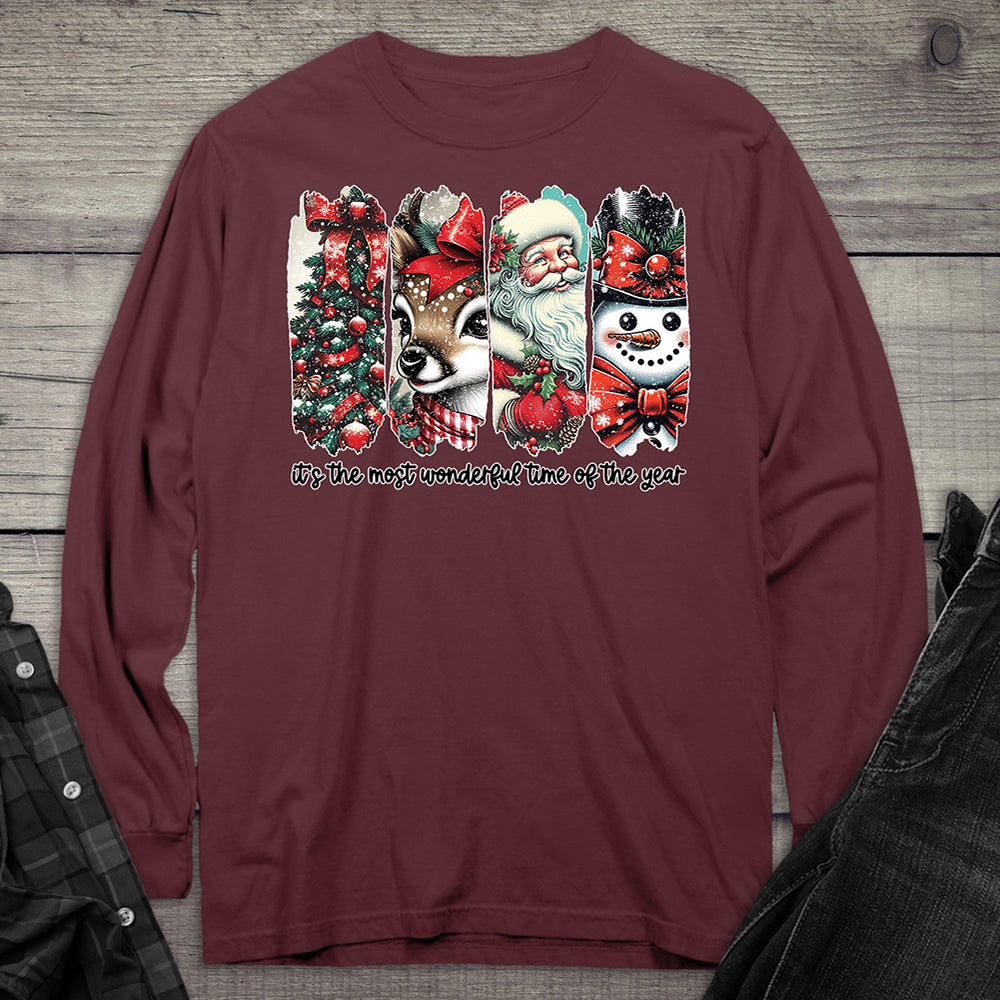 Wonderful Time Quad Long Sleeve Tee