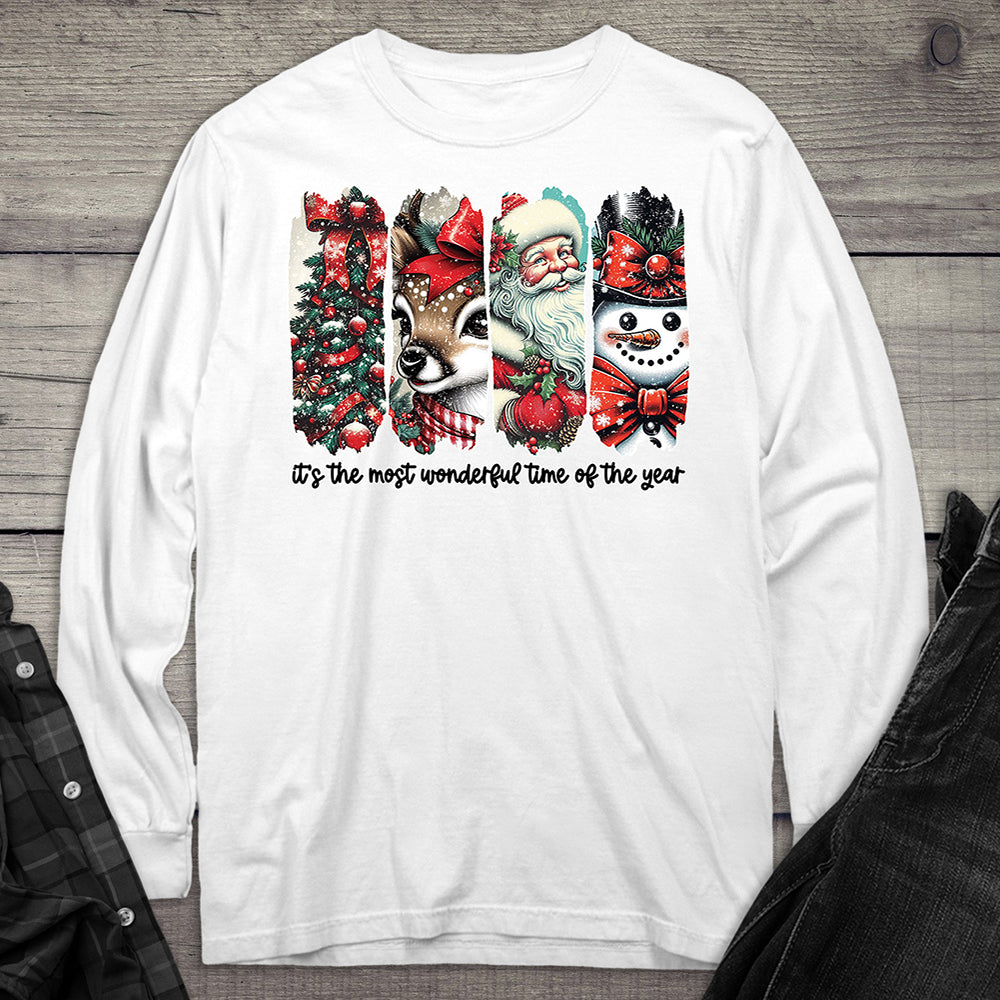 Wonderful Time Quad Long Sleeve Tee