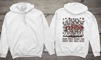 Reindeer Drinking Hoodie