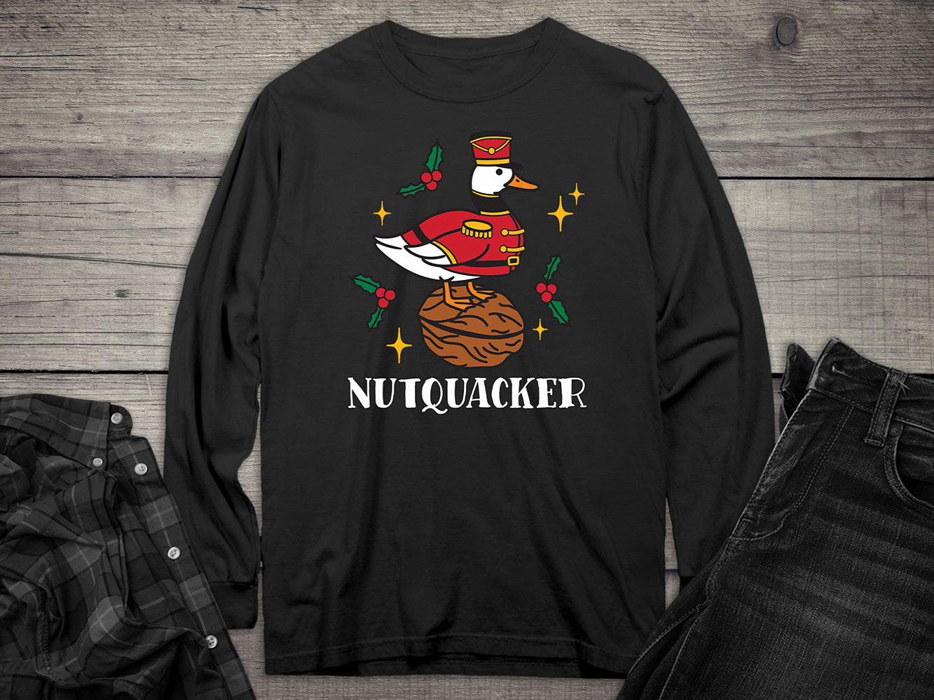 Nutquacker Long Sleeve Tee