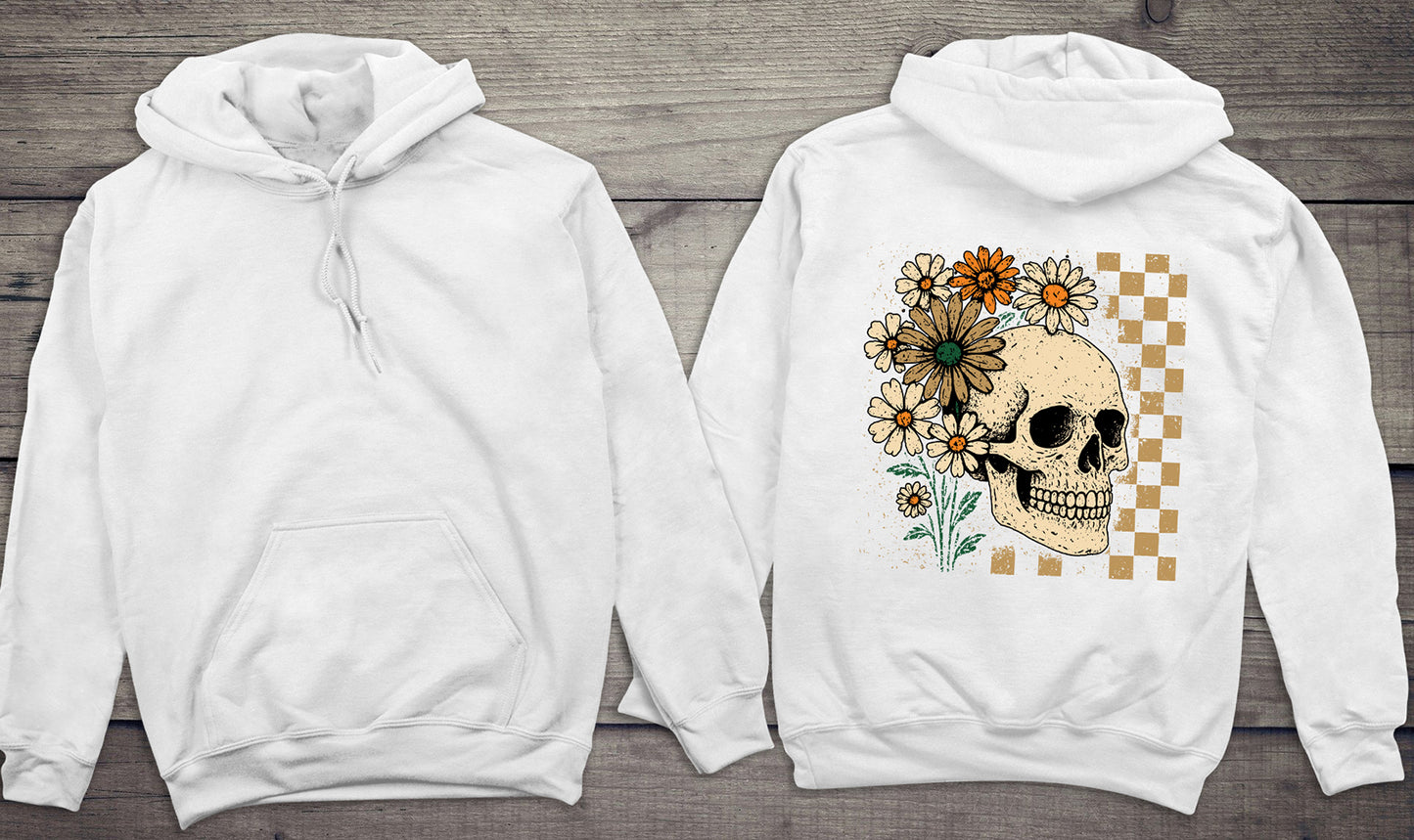 Flower Skull Hoodie