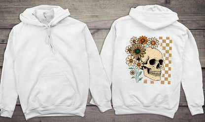 Flower Skull Hoodie