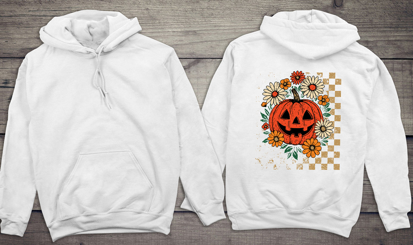 Flower Jack-O-Lantern Hoodie