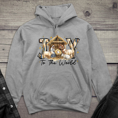 Joy To The World Manger Hoodie