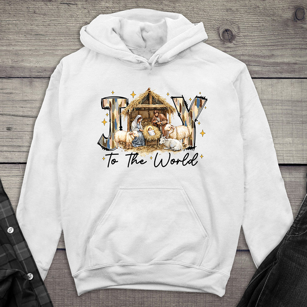 Joy To The World Manger Hoodie