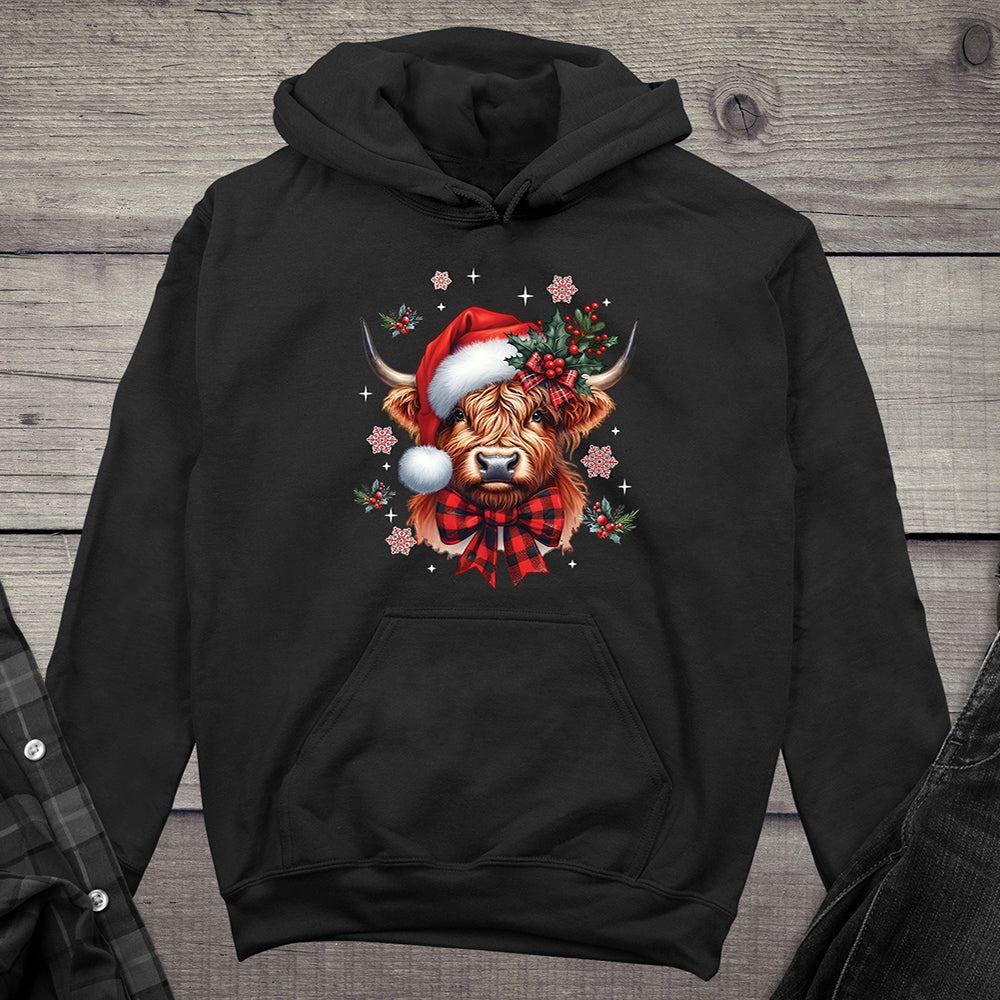 Christmas Holly Cow Hoodie
