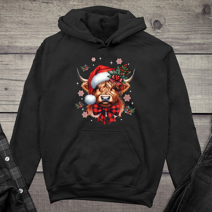 Christmas Holly Cow Hoodie