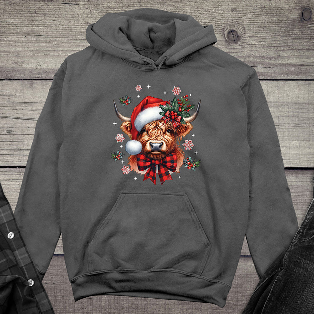 Christmas Holly Cow Hoodie