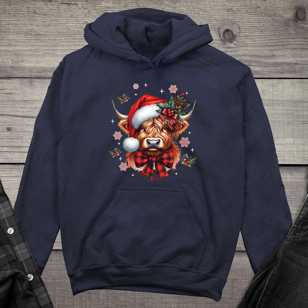Christmas Holly Cow Hoodie