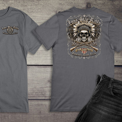 Lone Star Chief Skull T-Shirt
