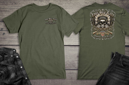 Lone Star Chief Skull T-Shirt